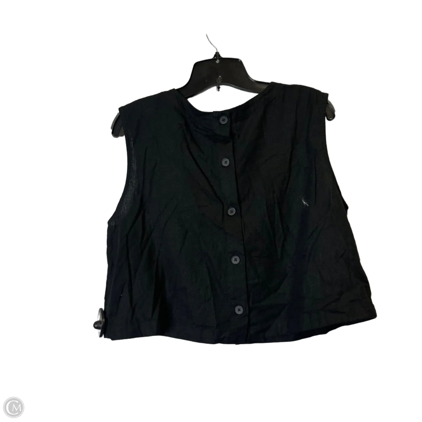 Top Sleeveless By A New Day In Black, Size: L