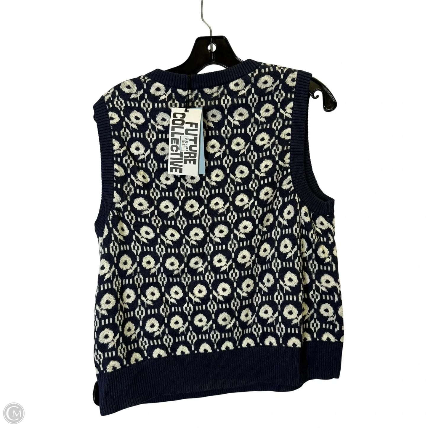 Vest Sweater By Target-designer In Blue, Size: L