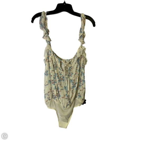 Bodysuit By Free People In Cream, Size: M
