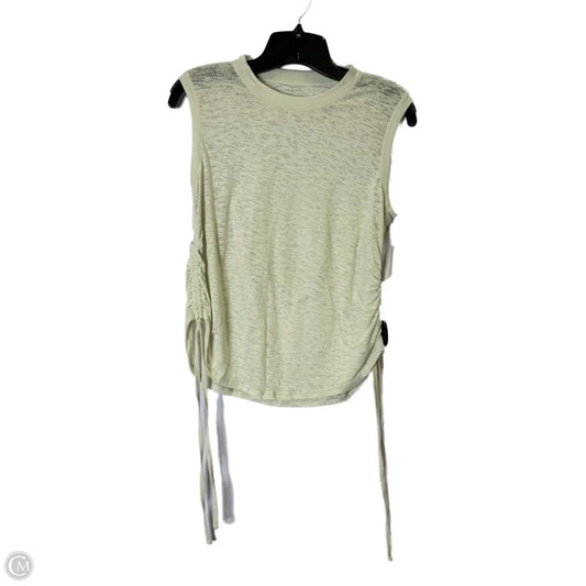 Athletic Tank Top By Lululemon In Cream, Size: S