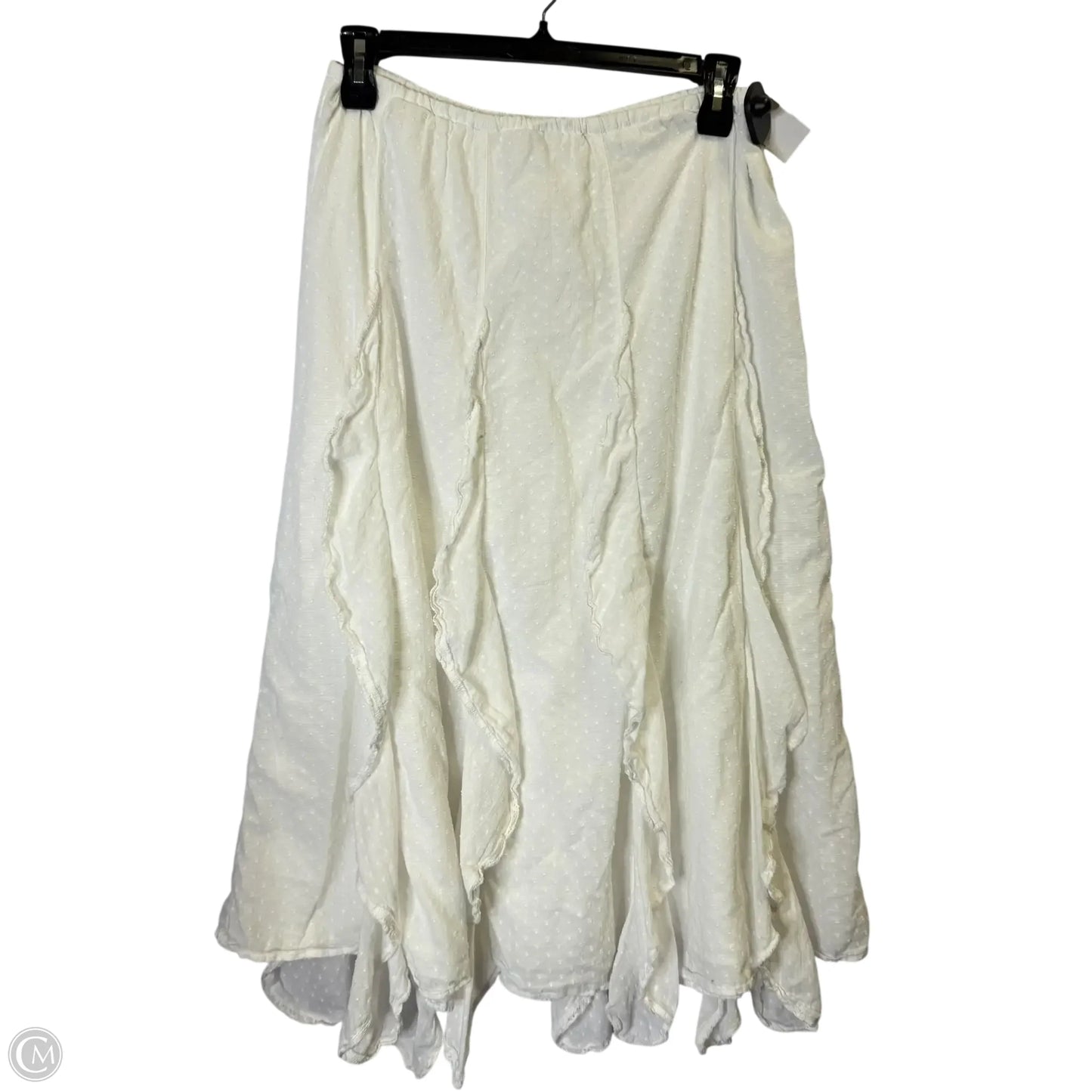 Skirt Maxi By American Eagle In White, Size: M