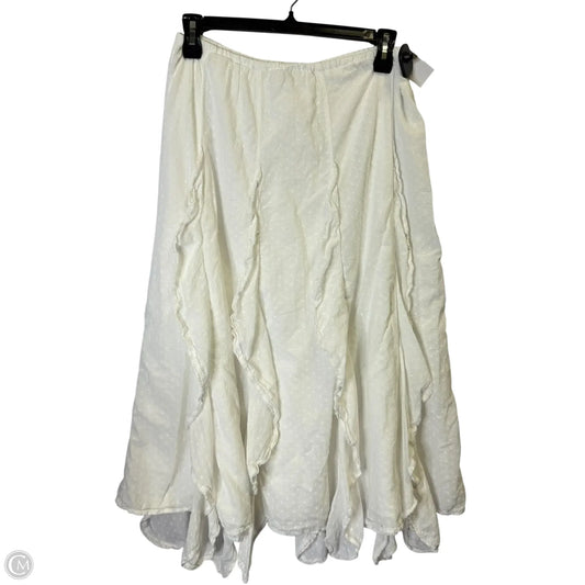 Skirt Maxi By American Eagle In White, Size: M