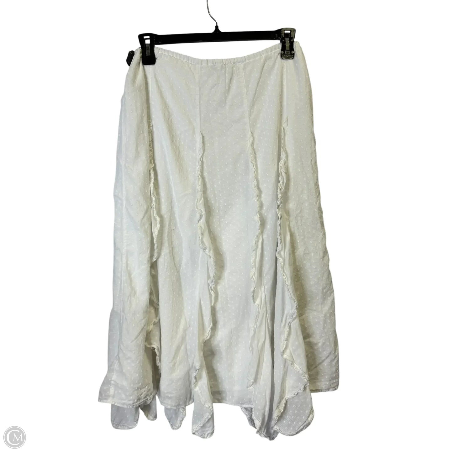 Skirt Maxi By American Eagle In White, Size: M