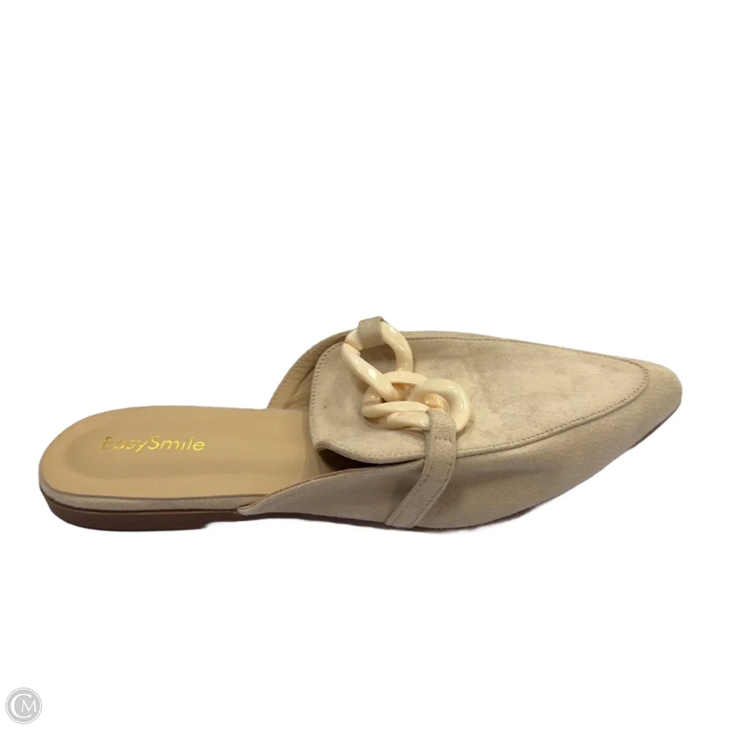 Shoes Flats By Clothes Mentor In Cream, Size: 8