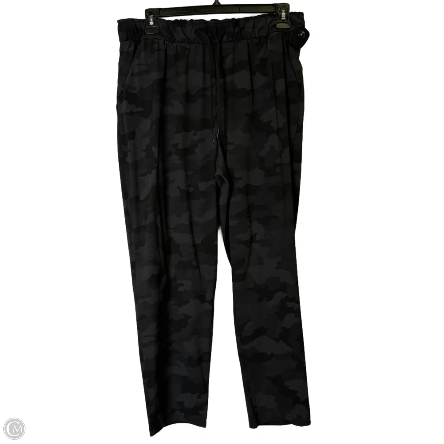 Athletic Pants By Lululemon In Black, Size: 14