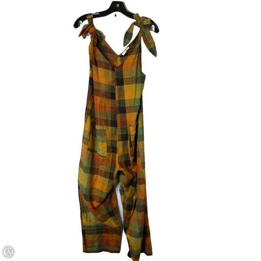 Jumpsuit By Easel In Plaid Pattern, Size: S
