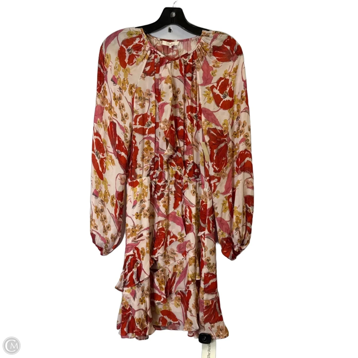 Dress Casual Short By Parker In Floral Print, Size: M