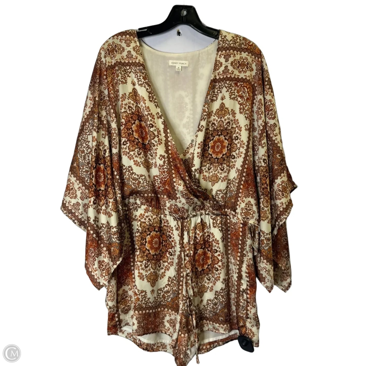 Romper By Honey Punch In Brown, Size: M