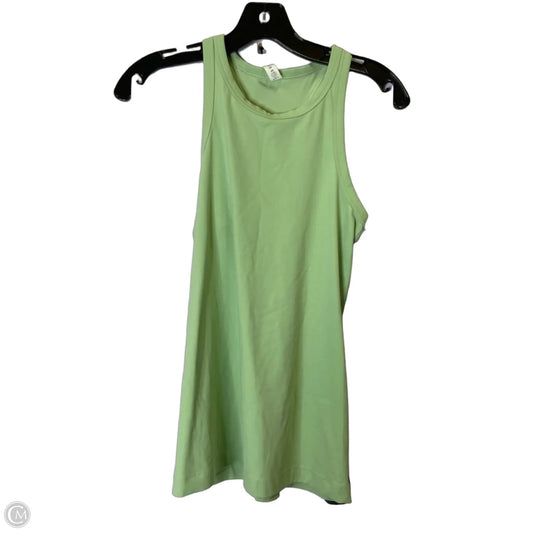 Athletic Tank Top By Lululemon In Green, Size: 6