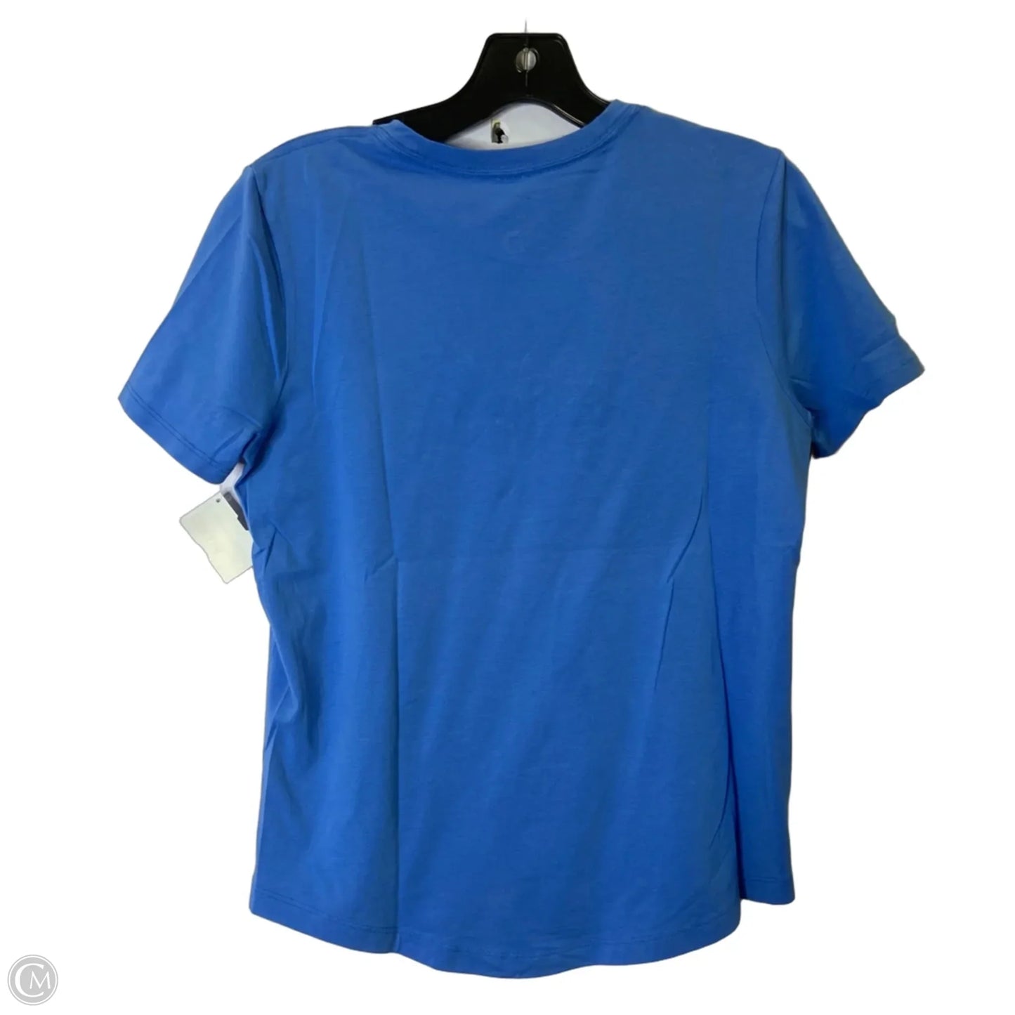 Athletic Top Short Sleeve By Lululemon In Blue, Size: S