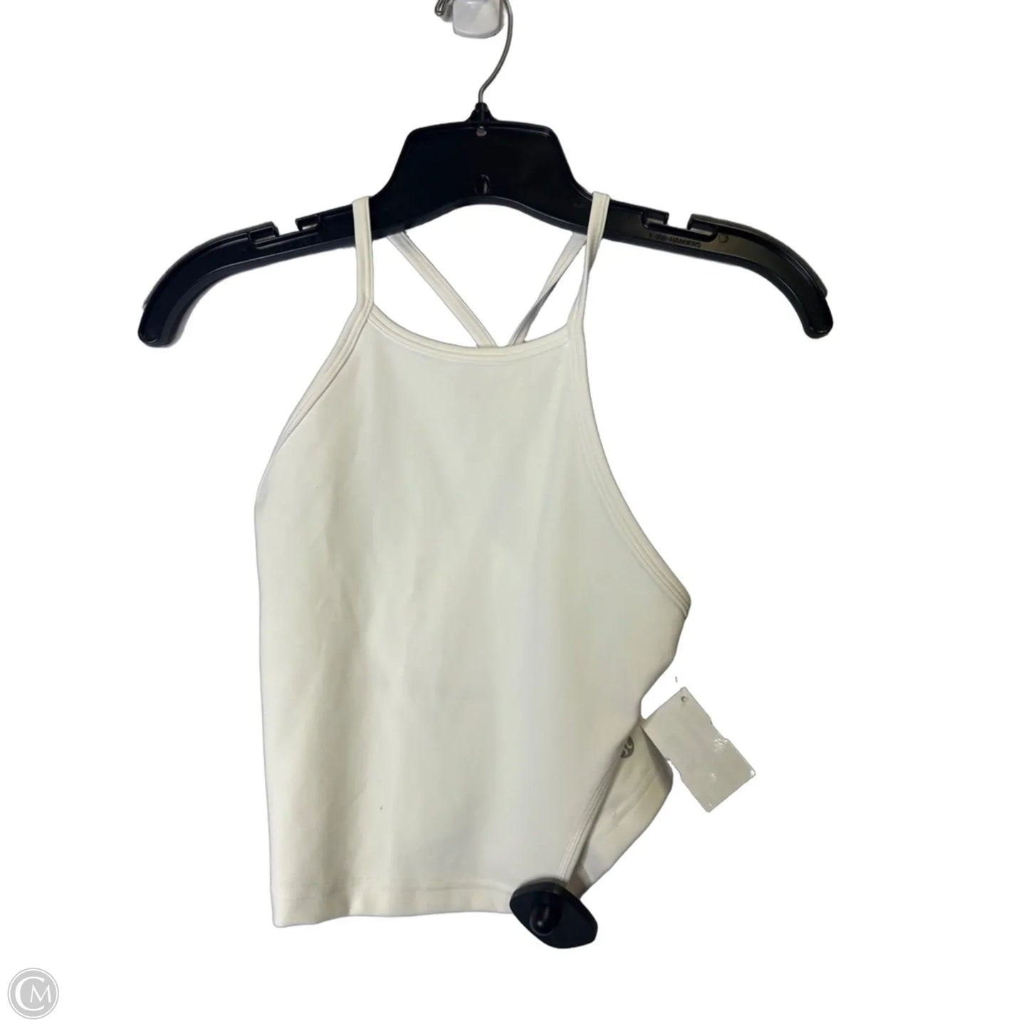 Athletic Tank Top By Lululemon In White, Size: S