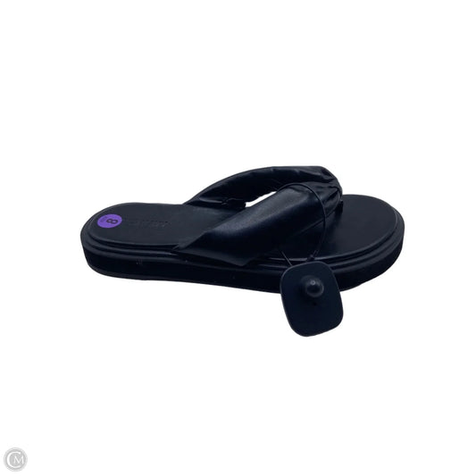 Sandals Flip Flops By Old Navy In Black, Size: 8