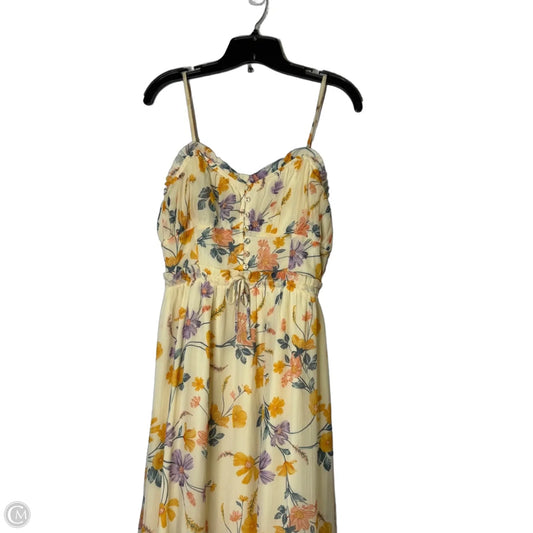 Dress Casual Maxi By Patrons Of Peace In Cream, Size: L
