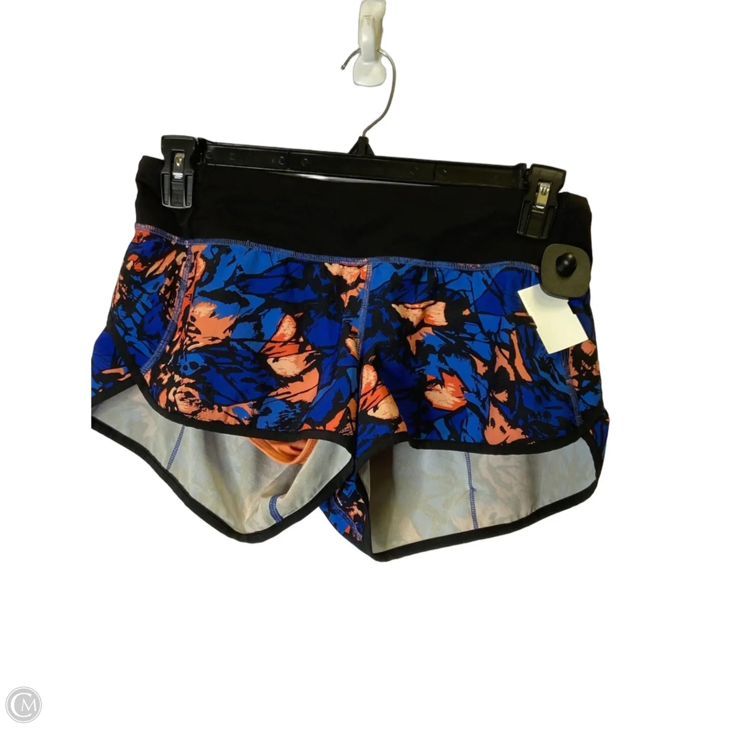 Athletic Shorts By Lululemon In Blue, Size: 6