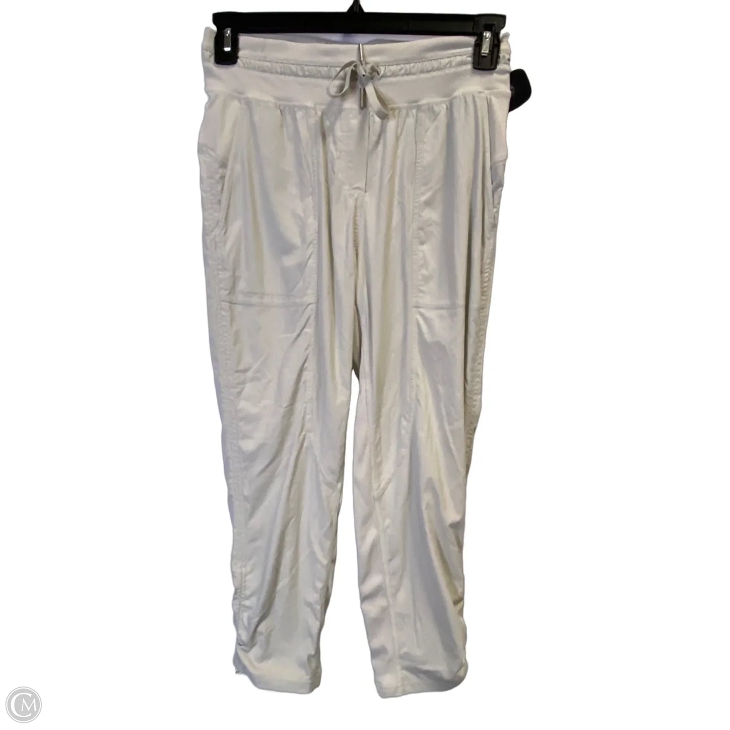 Athletic Pants By Lululemon In Cream, Size: 6