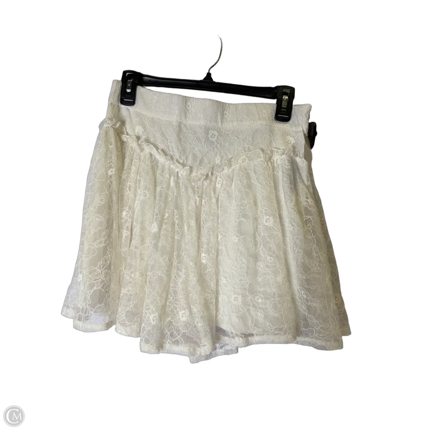 Skirt Mini & Short By Shein In White, Size: L