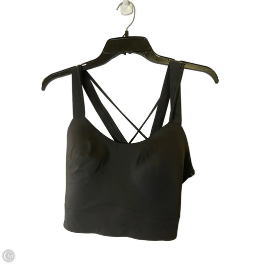 Athletic Bra By Lululemon In Black, Size: L