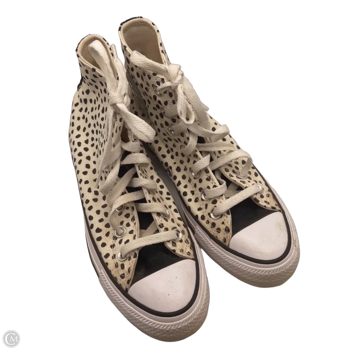 Shoes Sneakers By Converse In Cream, Size: 7