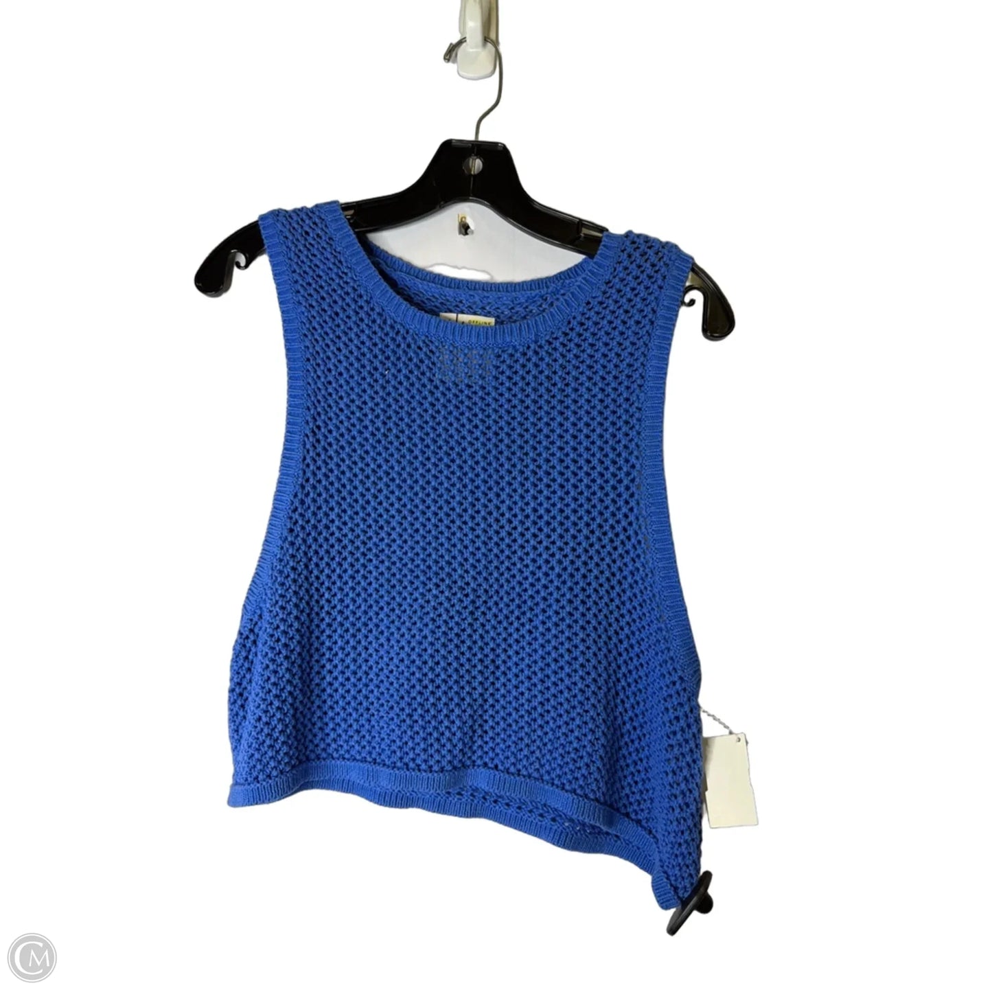Top Sleeveless Basic By Offline In Blue, Size: L