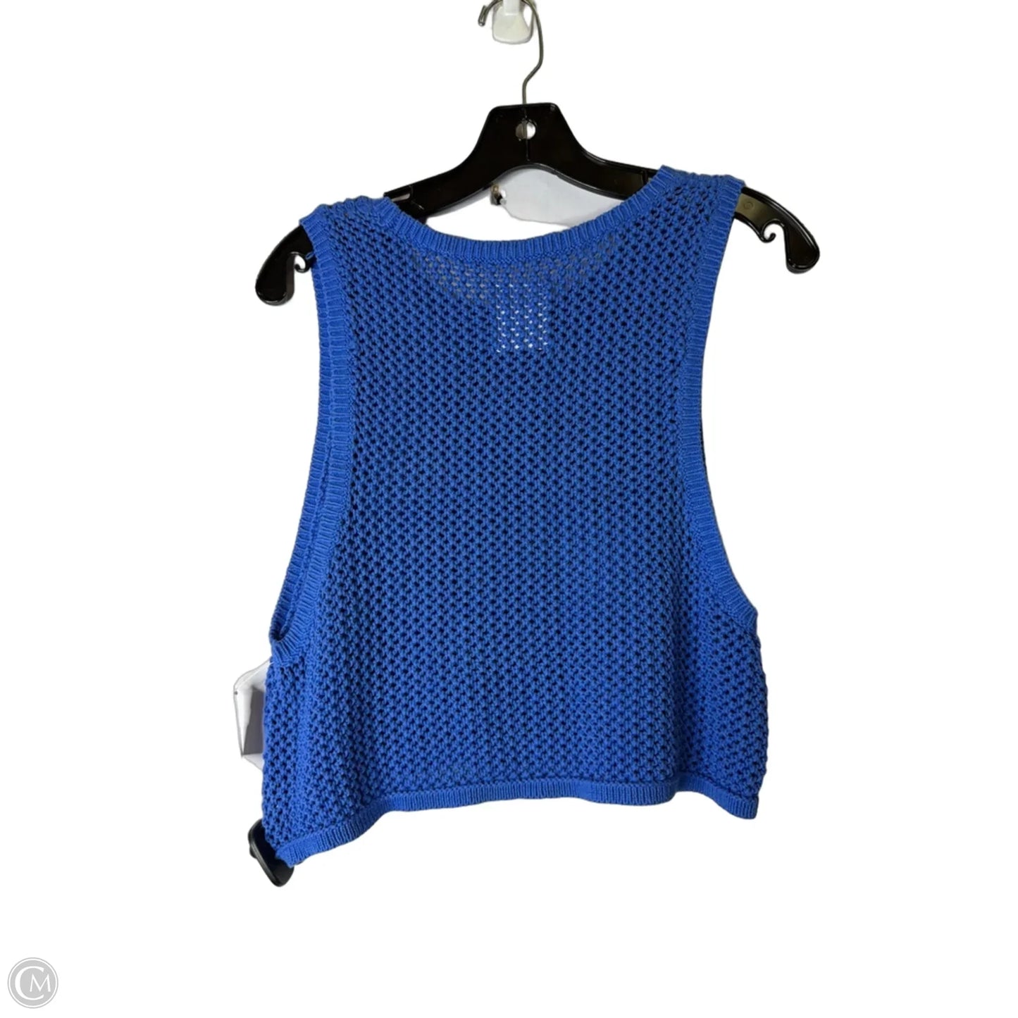 Top Sleeveless Basic By Offline In Blue, Size: L