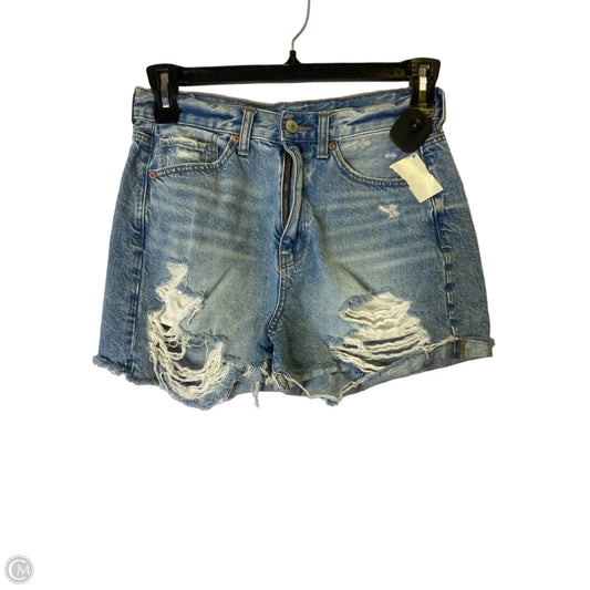 Shorts By American Eagle In Blue Denim, Size: 8