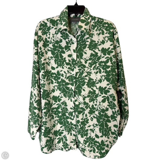 Top Long Sleeve By Clothes Mentor In Green, Size: S