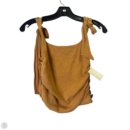 Top Sleeveless By Free People In Orange, Size: Xs