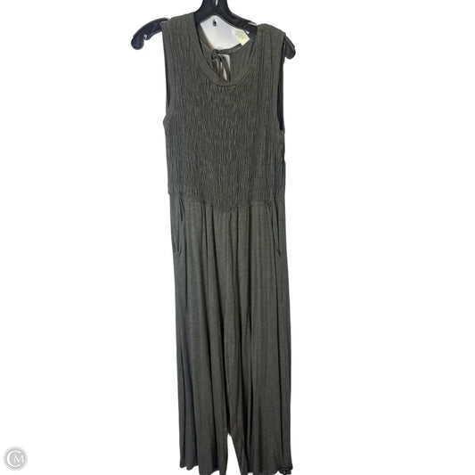 Jumpsuit By Clothes Mentor In Grey, Size: L