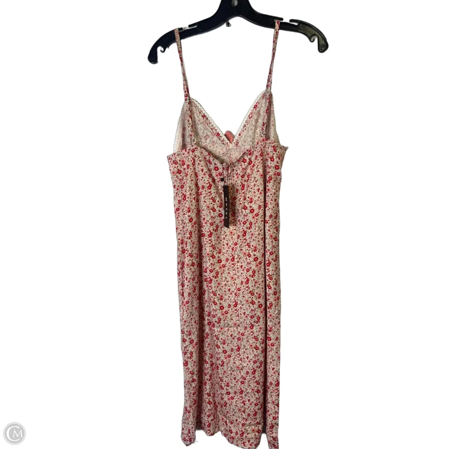 Dress Casual Midi By Clothes Mentor In Floral Print, Size: M