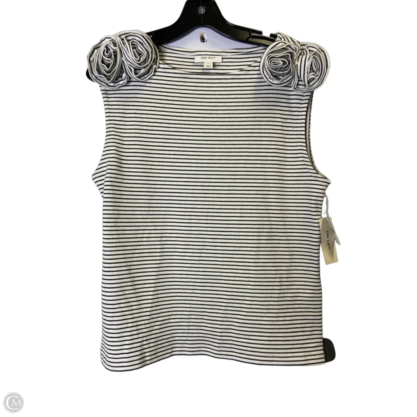 Top Sleeveless By On 34th In White, Size: L