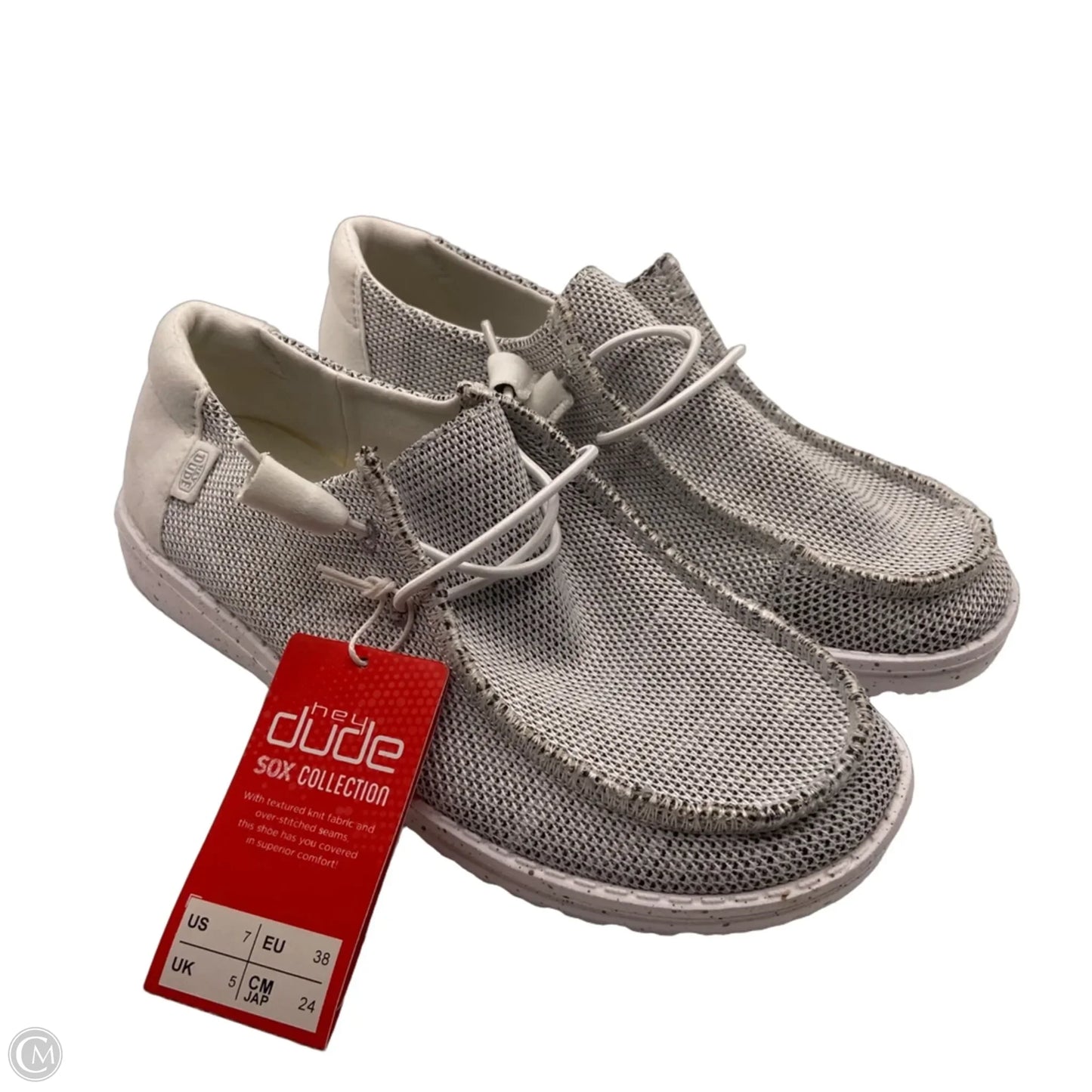 Shoes Flats By Hey Dude In White, Size: 7