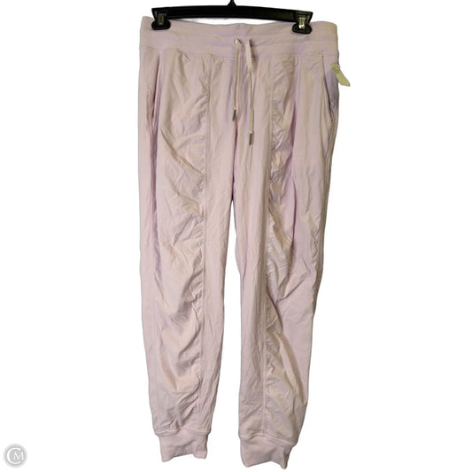 Athletic Pants By Lululemon In Pink, Size: 10