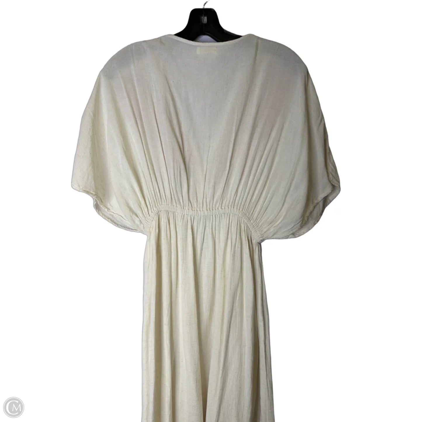 Dress Casual Maxi By World Market In Cream, Size: S
