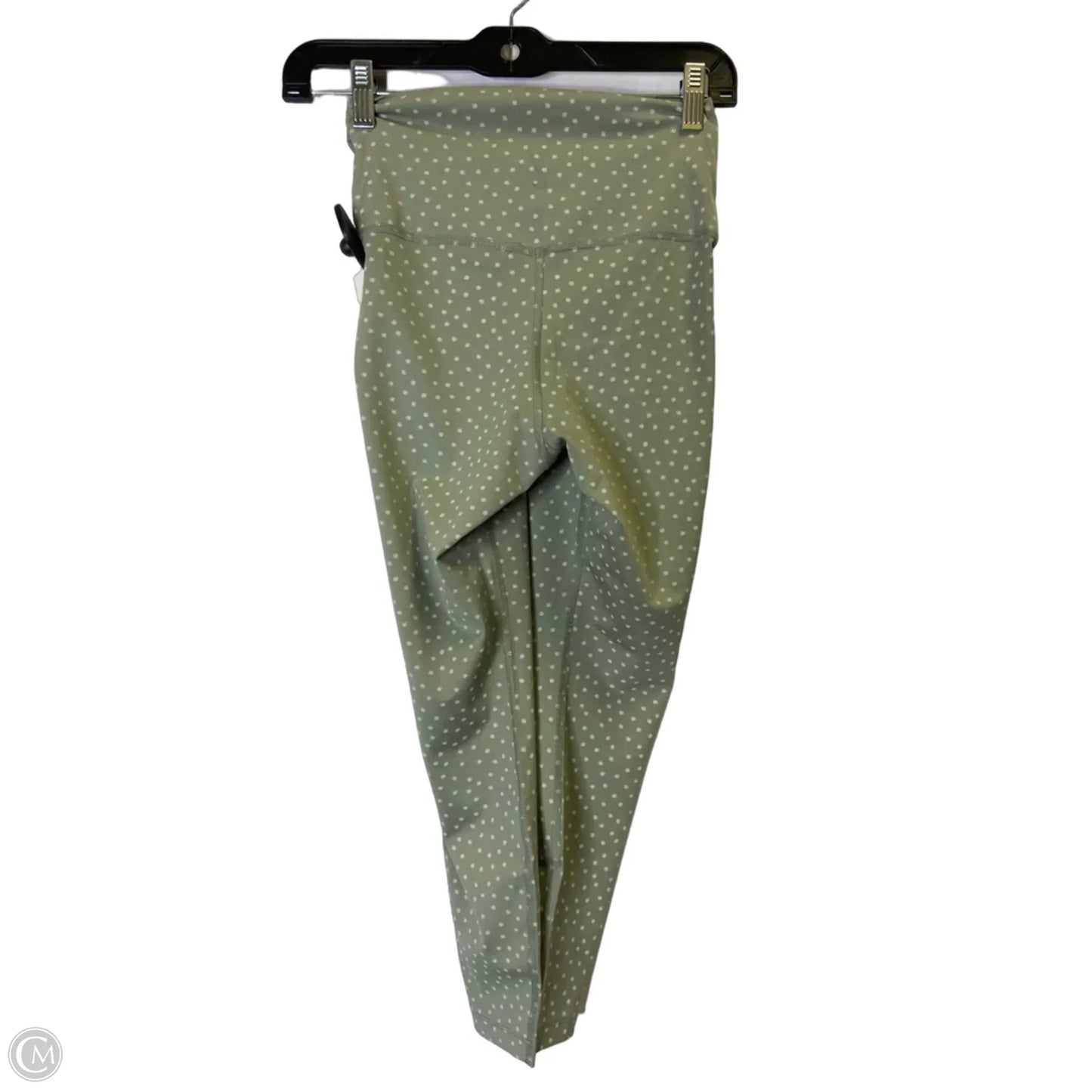 Athletic Leggings By Nike Apparel In Teal, Size: M
