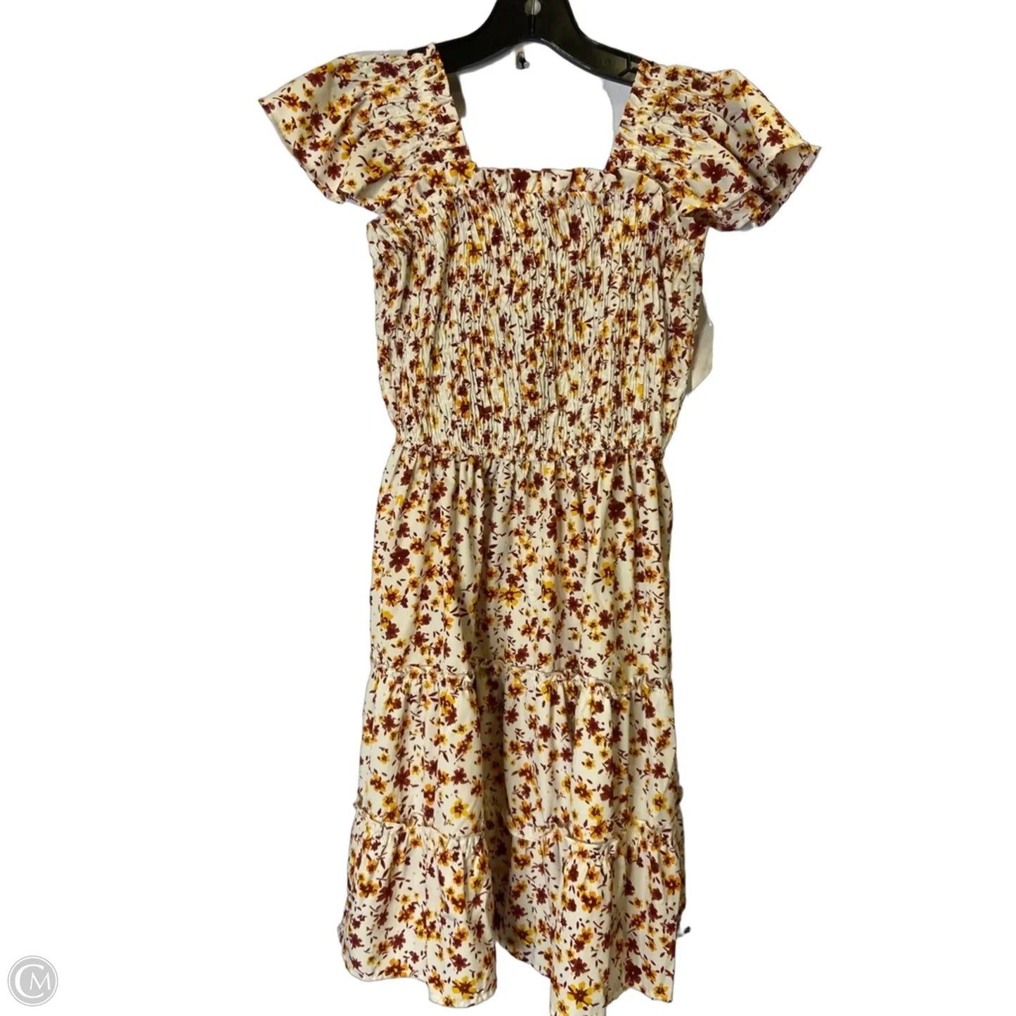 Dress Casual Short By Clothes Mentor In Floral Print, Size: S