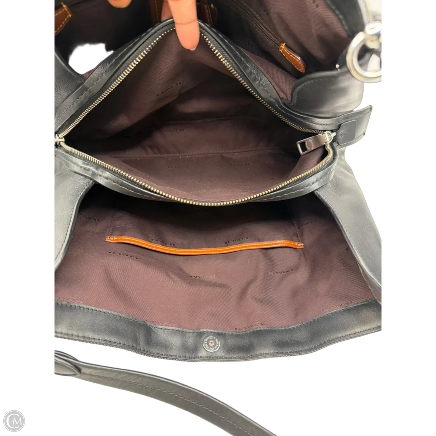 Handbag Designer By Coach, Size: Large