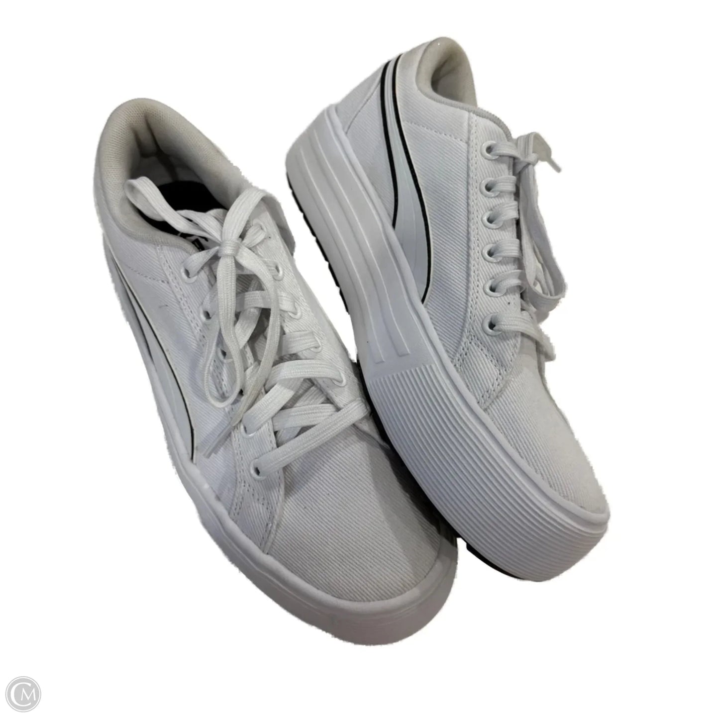 Shoes Sneakers Platform By Puma In White, Size: 10