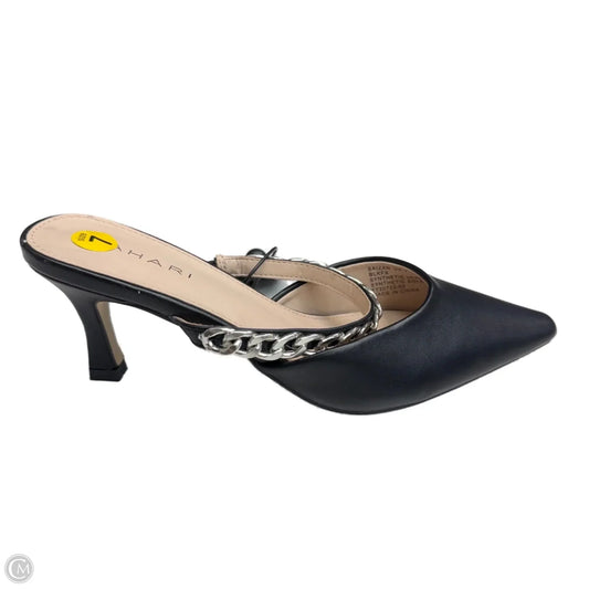 Shoes Heels Kitten By Tahari By Arthur Levine In Black, Size: 7