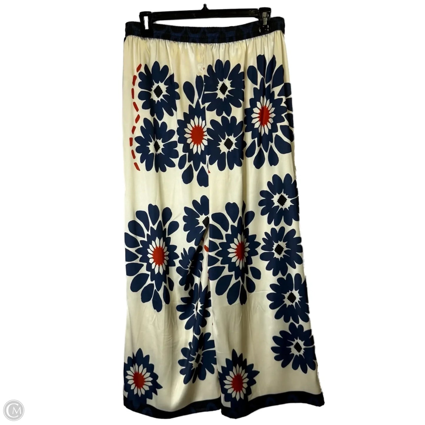 Pants Wide Leg By Skies Are Blue In Cream, Size: Xl