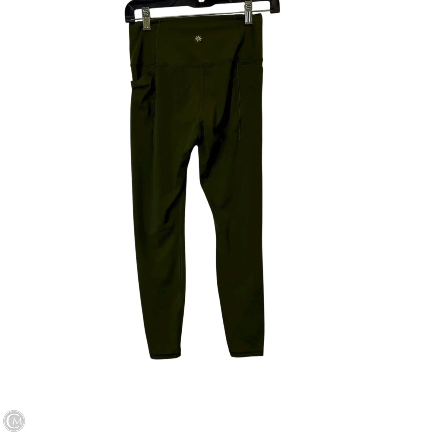 Athletic Leggings By Athleta In Green, Size: M