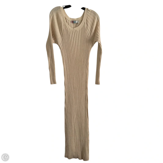 Dress Casual Maxi By Free People In Yellow, Size: Xs