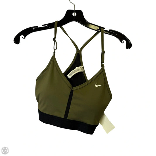 Athletic Bra By Nike Apparel In Green, Size: M