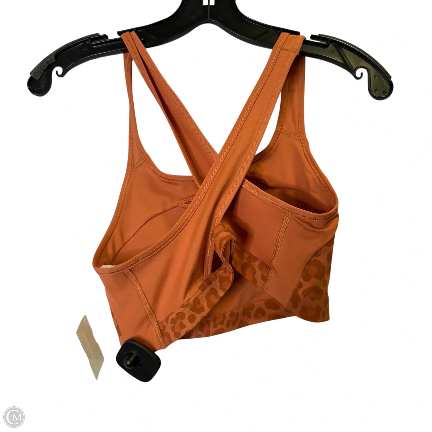 Athletic Bra By Nike Apparel In Orange, Size: M