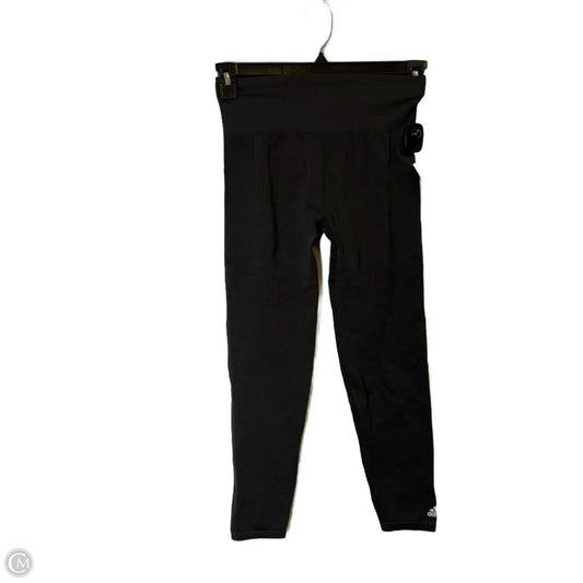 Athletic Leggings By Adidas In Black, Size: M