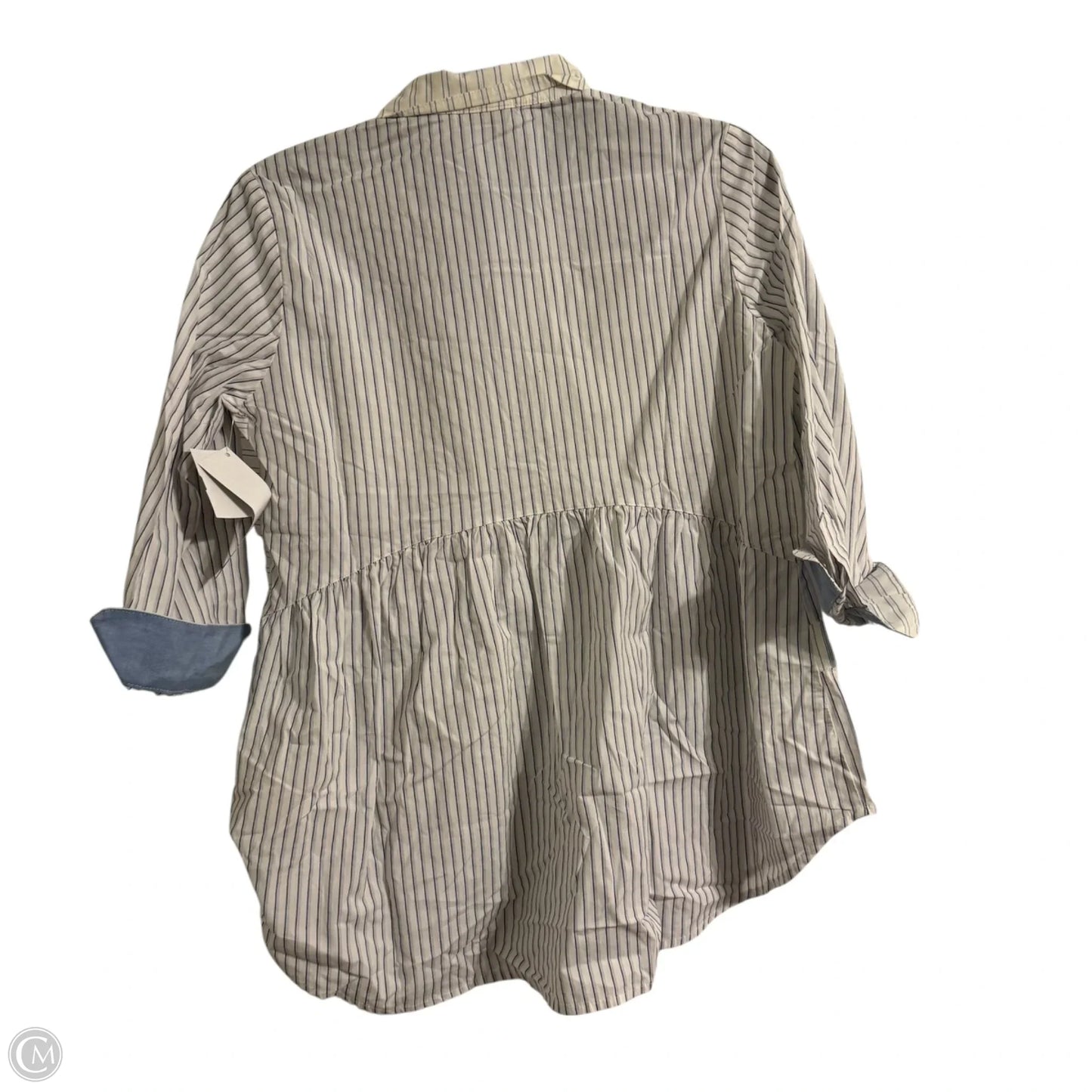 Top Long Sleeve By Holding Horses In White, Size: Xsp