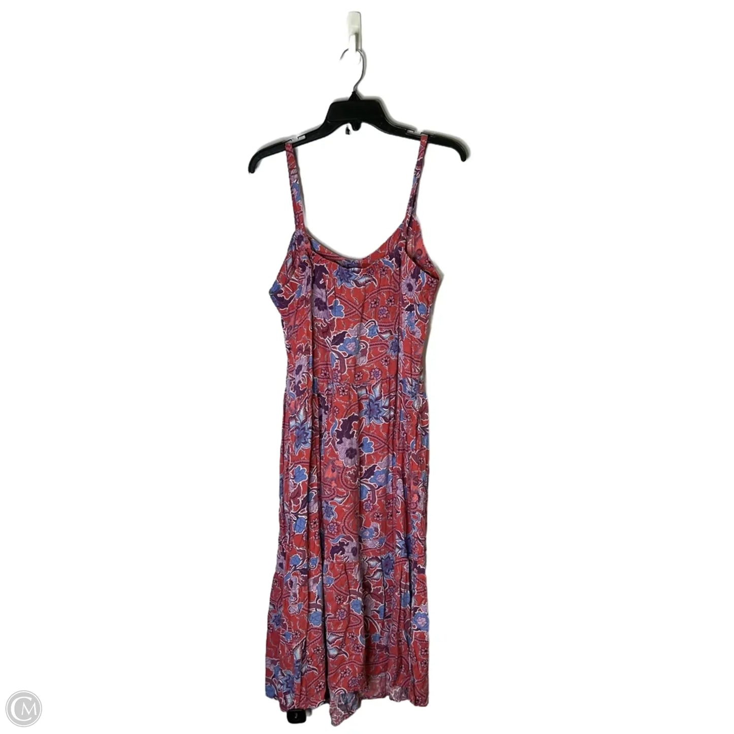 Dress Casual Short By Knox Rose In Floral Print, Size: Xl