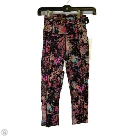Athletic Leggings Capris By Lululemon In Multi-colored, Size: 2