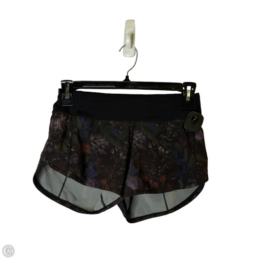 Athletic Shorts By Lululemon In Black, Size: 4