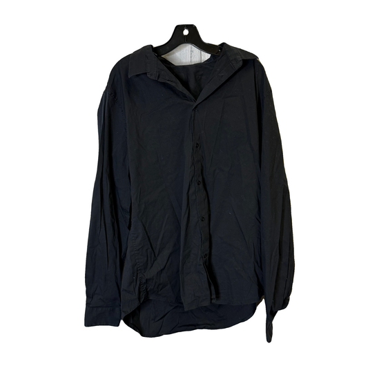 Top Long Sleeve By H&m In Black, Size: Xxl