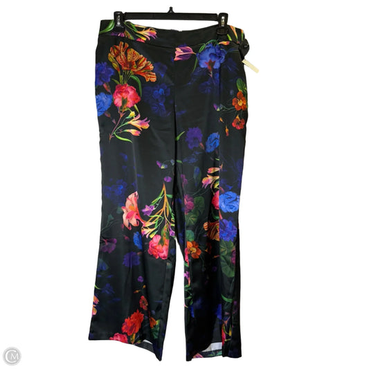 Pants Wide Leg By Inc In Floral Print, Size: Xl